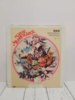 Laserdisc The Great Muppet Caper Movie 1981 CED Video Disc
