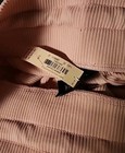 Victoria's Secret Jogger Pants Women Rose Pink Ribbed Satin Bow High Rise L NWT — photo 10