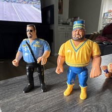 WWF 1990 Hasbro Series 1 Big Bossman and Akeem 