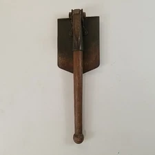West German Entrenching E Tool 1966 Bundeswehr Folding Shovel Military Army War