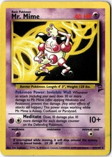2000 Base Set 2 Mr. Mime Unlimited Rare #27/130