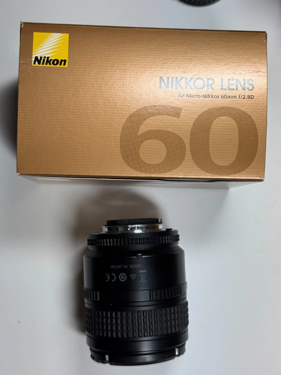 Nikon Micro NIKKOR f/2.8 Camera Lenses 60mm Focal for sale - eBay