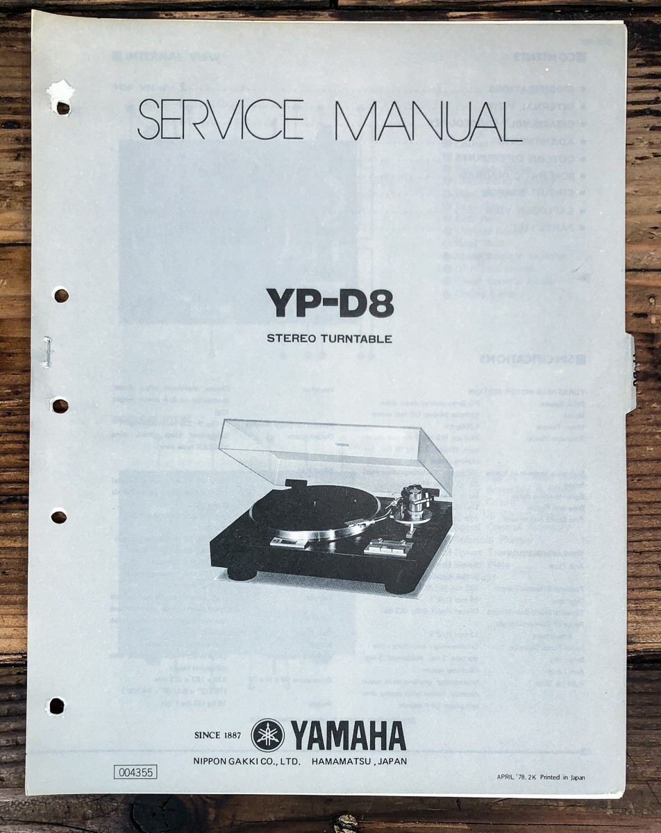 Yamaha YP-D8 vintage audio equipment - eBay listing photo 4