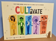 obo CULTivate Board Game .. Atlas Games .. Persuade, Outwit, Rise Above!