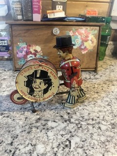 Vintage Toy Strike Up the Band Here Comes Charlie Louis Marx 30s Working! AR