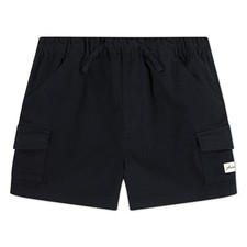 NWT - HURLEY Girls Pull-on Woven Cargo Shorts - MEDIUM BLACK. 488397-023