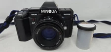 Minolta Maxxum 7000 35mm SLR Film Camera AF Zoom & 50mm 1:1.7 Lens W New Film