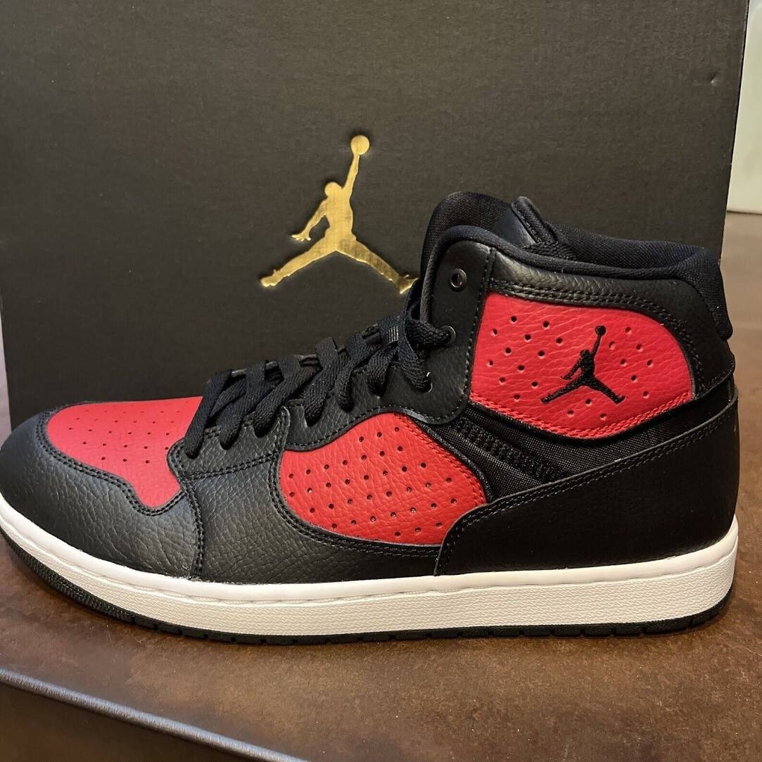 Nike Air Jordan Access Basketball Shoes Mens 11.5 Black Gym