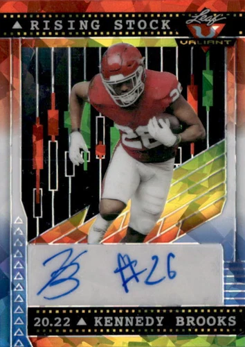 2022 Leaf Valiant Kennedy Brooks #RS-KB1
