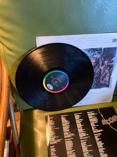 ICON - Night Of The Crime LP Vinyl 1985 Capitol Records Original VG+ Nice Rare! - Foto 3 di 3
