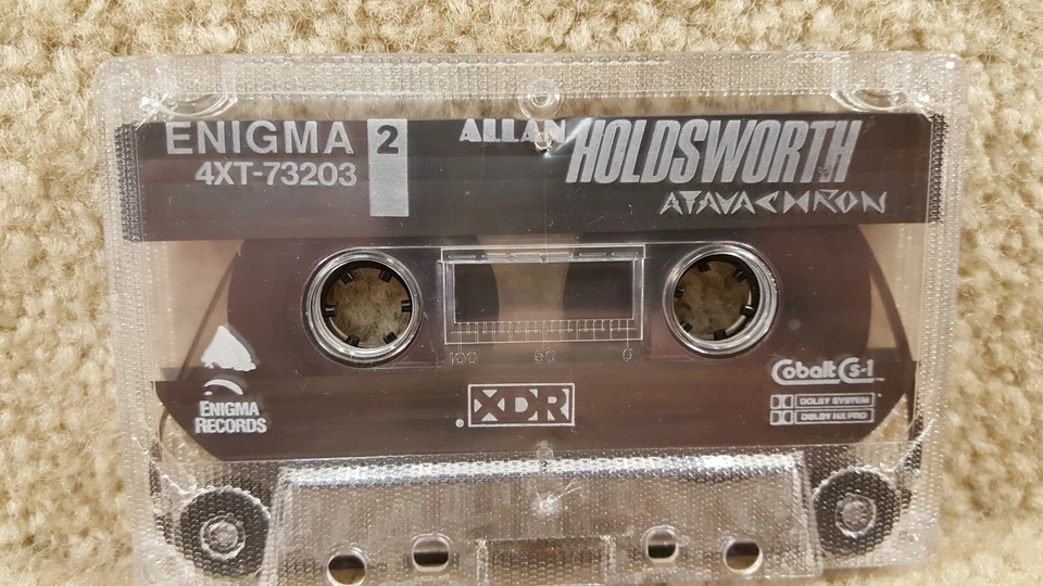 Vintage 1986 Cassette Tape Allan Holdsworth Atavachron Enigma Records — 第 3/4 张图片