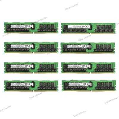 Samsung 32GB 3200MHz DDR4 ECC REG RAM RDIMM Server Memory 8 x 32GB