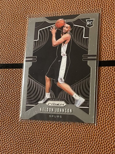 2019-20 Prizm Keldon Johnson Rookie RC #273 Spurs - Imagen 4 de 7
