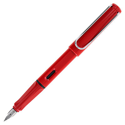 Lamy  Safari Fountain Pen X Fine Pt New In Box 016xf Fire Engine Red