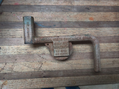 Vintage National Steel Container Corporation Barrel Wrench 5151