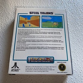 Steel Talons Atari Lynx Box manual only