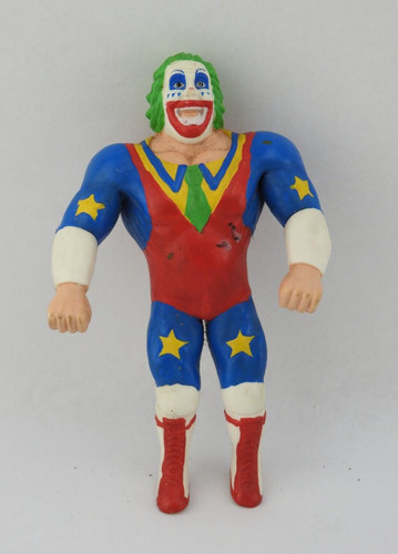 1994 WWF WWE Just Toys Doink bendie Bend-ems Wrest...