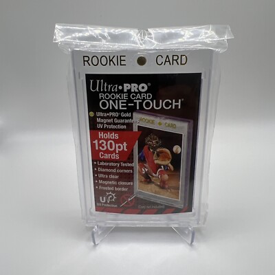 Ultra Pro One-Touch Thick Card 130pt Point ROOKIE Magnetic Card Holder UV