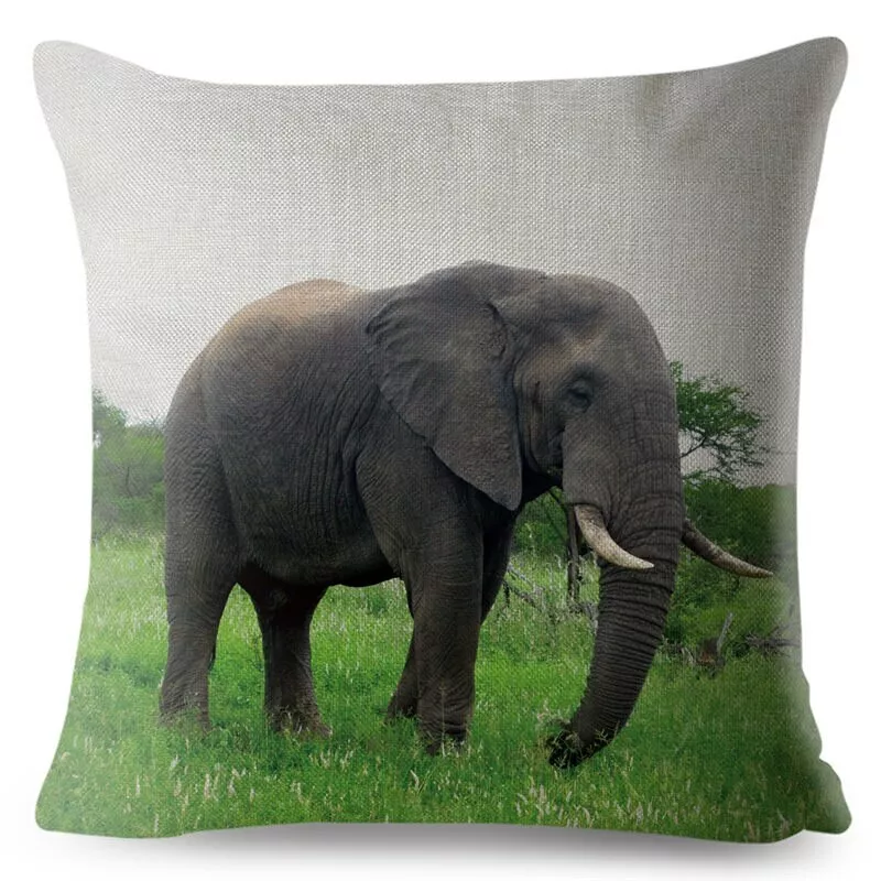 Elephant throw pillows cheap