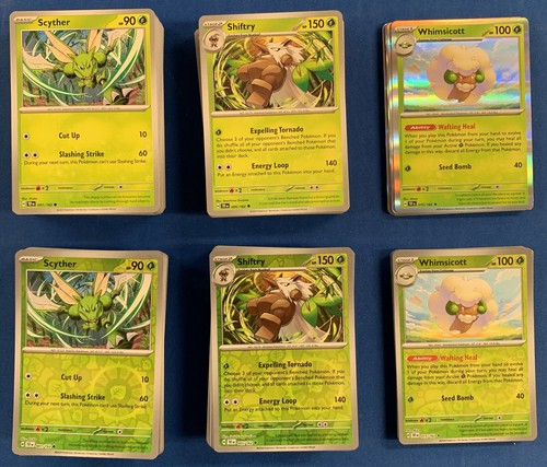 Pokemon Temporal Forces Common+Uncommon+Rare Set 140 Cards Normal or Reverse NM - 第 1/3 張圖片