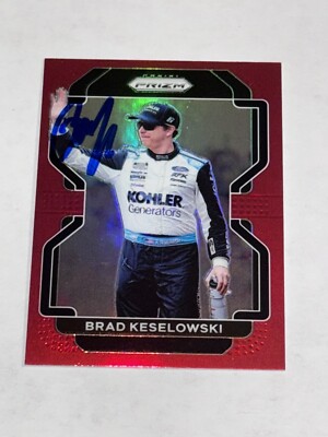 Brad Keselowski NASCAR 75 GREATEST DRIVERS autographed card 2022 PANINI PRIZM RD