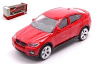 Rastar 1/43 Bmw X6 Rot Modellbau Statisches Modell Diecast