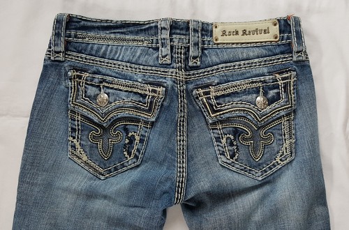 Bootcut Denim Capris Womens size 