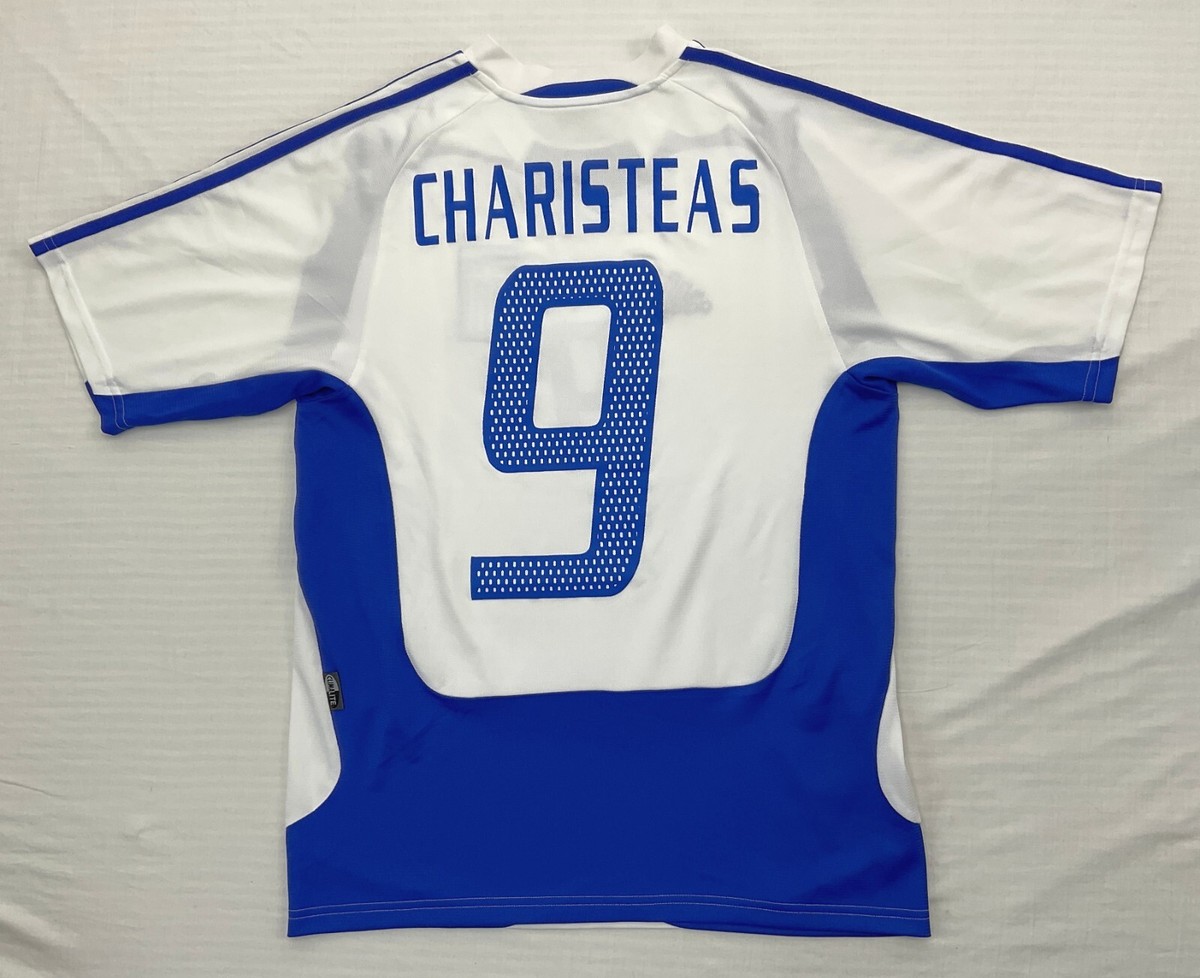 Adidas GREECE Football Team Final EURO CUP 2004 CHARISTEAS #9