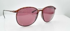 Vintage Marchon CFG-4 Brown Marble Round Sunglasses Japan FRAMES ONLY