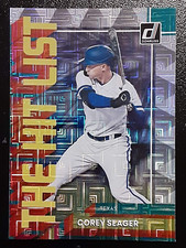 2022 Panini Donruss The Hit List Vector Parallel #THL-12 Corey Seager
