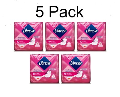 5pack LIBRESSE ULTRA NORMAL Sanitary pads, 10 pcs.