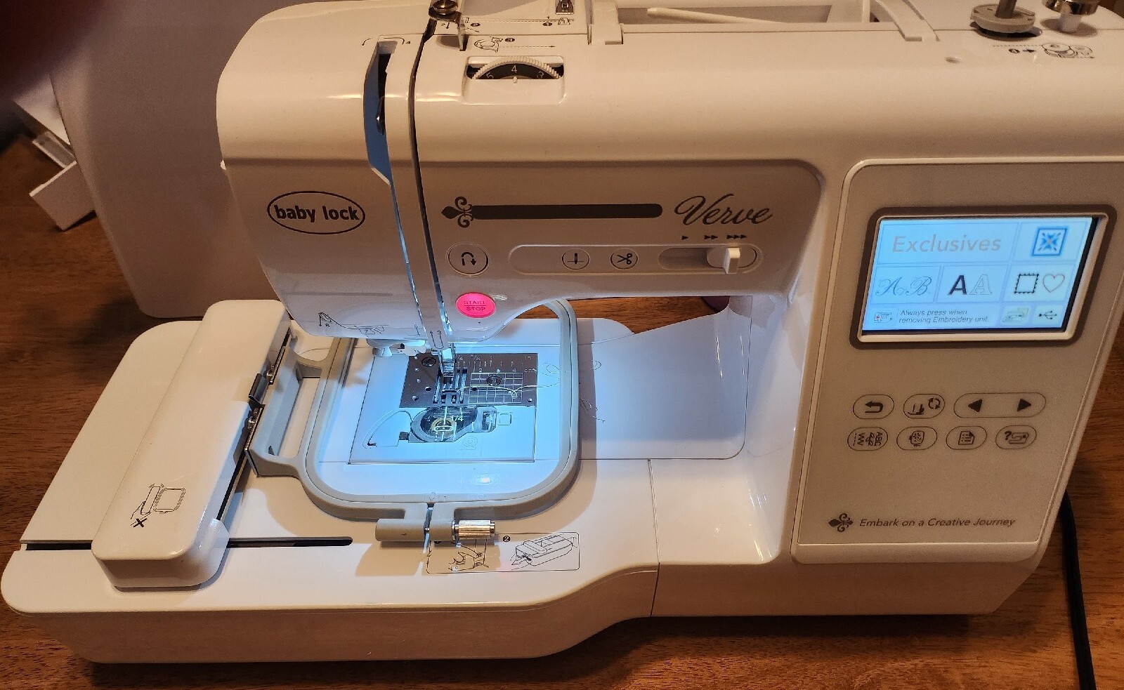 Babylock Verve Sewing And Embroidery Machine eBay