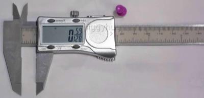 caliper 6 inch digital inch, metric, fractions reads inside, outside, depth new