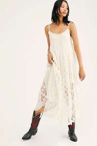 free people lace maxi