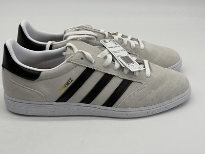 Size 13 adidas Busenitz Vintage Crystal White Black Shoes IE3102 No Box  Lid