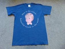 Men's Rare The Beautiful South Oct - Nov 1996 Blue is the Colour Tour T Shirt L