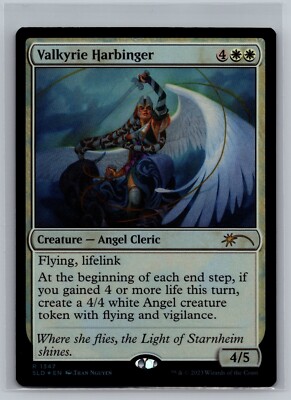 Valkyrie Harbinger FOIL 1347 Magic Gathering Secret Lair MTG