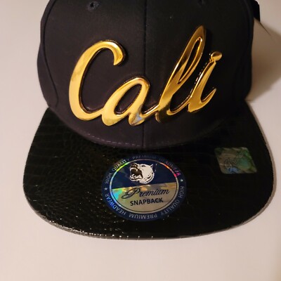California ''Cali'' Men?s Baseball Cap, Hat, Premium, Strapback, NEW