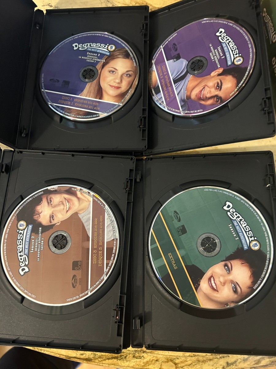 Degrassi the Next Generation Season 2 Box Set DVD 65935209386| eBay