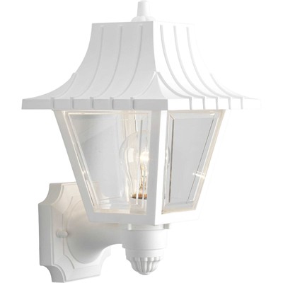Progress Lighting P5814 Mansard 1 Light 13'' Tall Outdoor Wall - White
