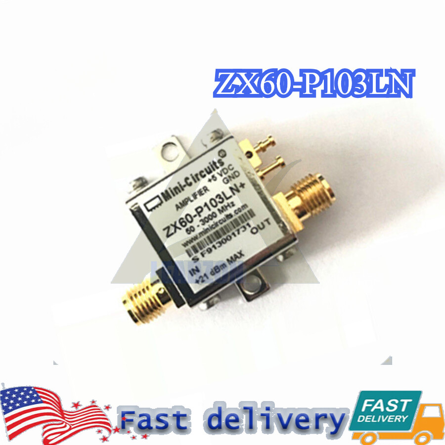 NEW ZX60-P103LN Coaxial Low Noise Amplifier 50 to 3000 MHz