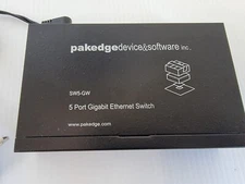 Pakedge SW5-GW 5 Port Gigabit Ethernet Switch W/ Power Adapter