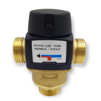 ESBE ANTI-CONDENSATION VALVE VTC412 55°C Ø 1'' 51060200 PELLET STOVE BOILER WOOD