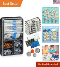 Play Money Set for Kids, Fake Pretend Cash Looks Real, Best Toy Currency fo...