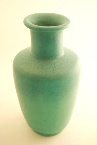 Vintage Hard to Find Design Van Briggle Vase Ming Blue 10"