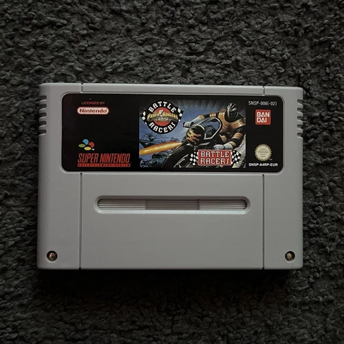 Mighty Morphin Power Rangers Zeo - Battle Racers SNES PAL super Nintendo