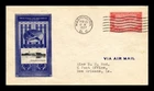 DR JIM STAMPS US COVER TRANS-PACIFIC AIR MAIL 50C FIRST DAY ISSUE SCOTT C22