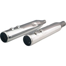 Khrome Werks 202935 4.50in. HP-Plus Slip-On Muffler - Chrome Tip
