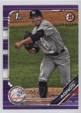 2019 Bowman Draft Purple 64/250 Jake Agnos #BD-72 14sd