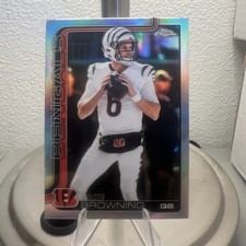 2025 Topps Chrome Football - Jake Browning Refractor #63